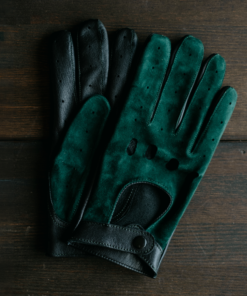 rękawiczki skórzane zamszowe Manful no 4